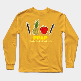 Pen Pineapple Apple Pen Long Sleeve T-Shirt